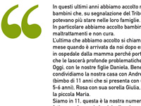 progetto solidarietà natale 2014
